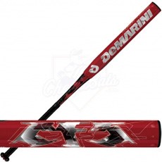 Fast Pitch Softball Bat DeMarini CF5 in red 